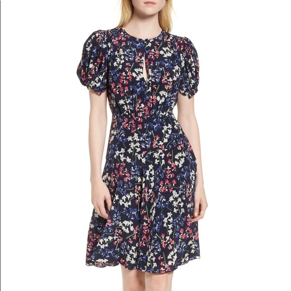 Lewit Dresses & Skirts - Barely worn silk Lewit floral dress